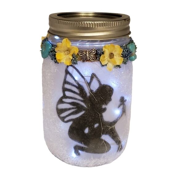 Lighted Fairy Mason Jar - Picture 2 of 8
